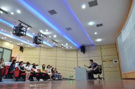 说明: 旅游管理专业3D环幕实训室